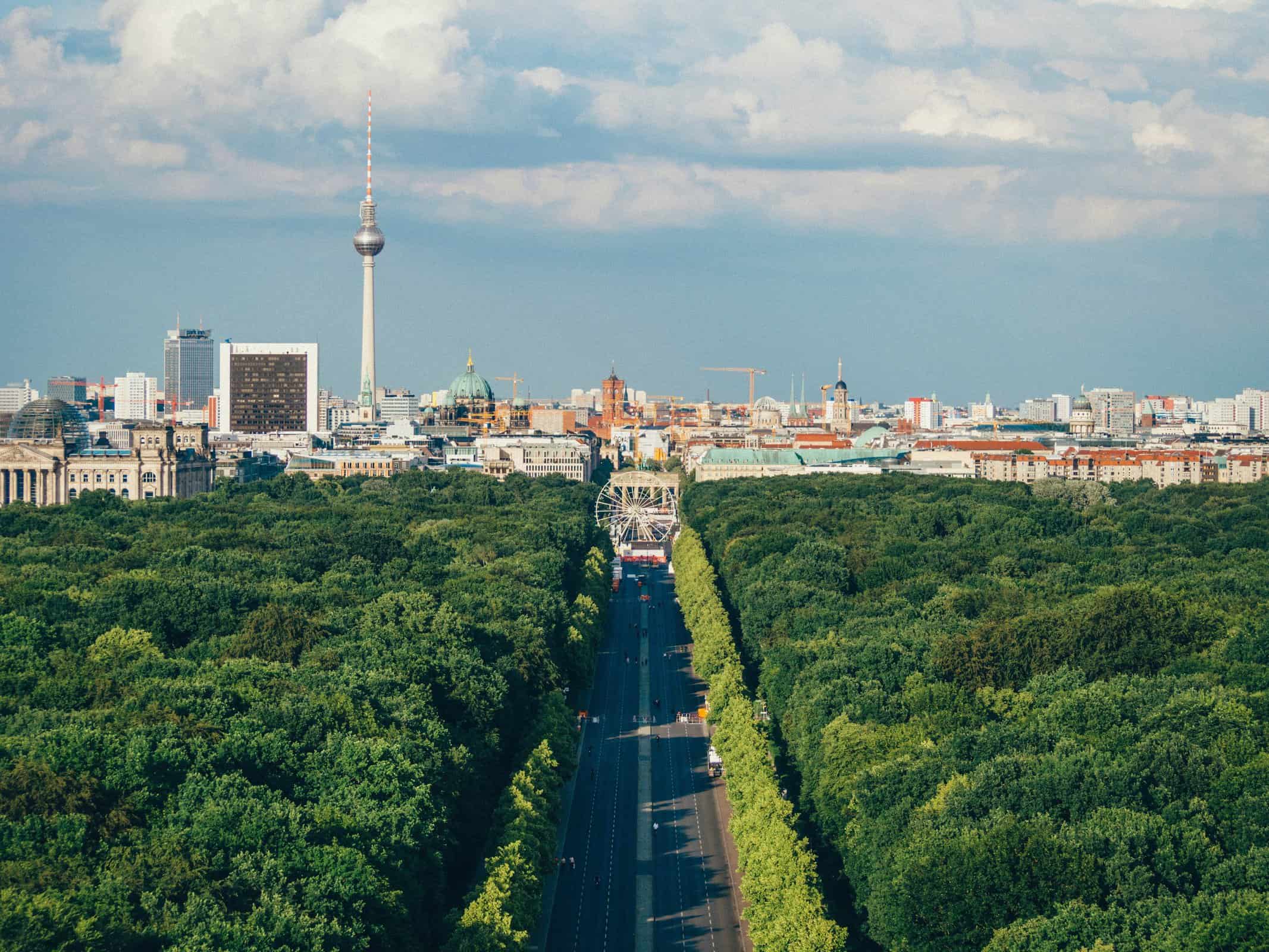 Udsigt over Berlin