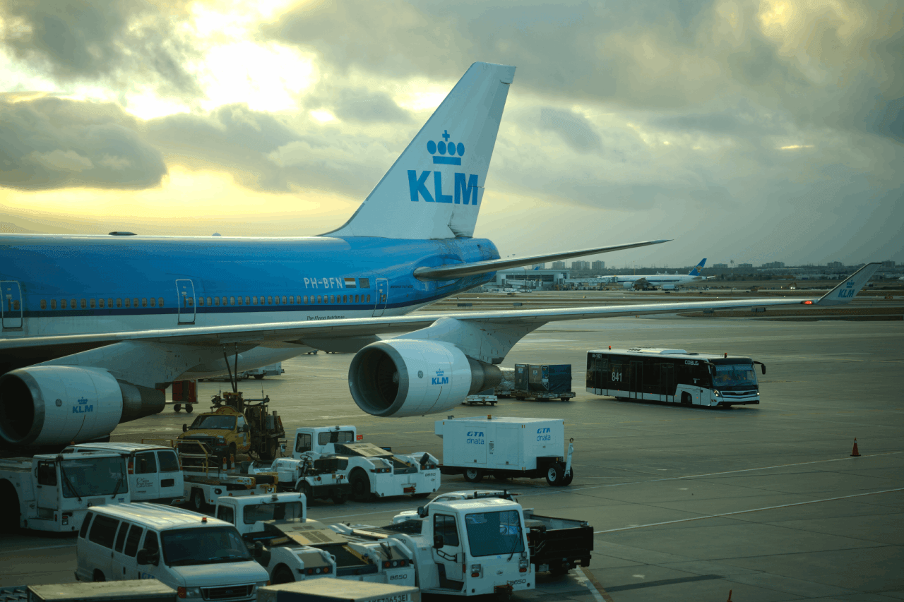 KLM er generelt meget punktlige, og gode til at udbetale kompensation