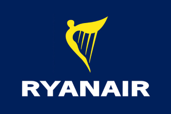 Ryanair bookingbekræftelse linkes til igennem logo