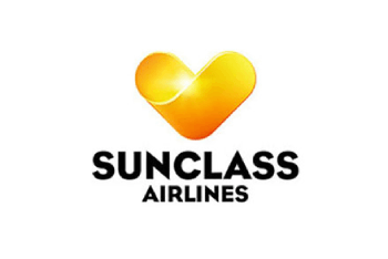 Sunclass bookingbekræftigelse fra Flyhjælp